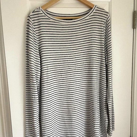Banana Republic Striped tunic Sz L - Picture 1 of 5